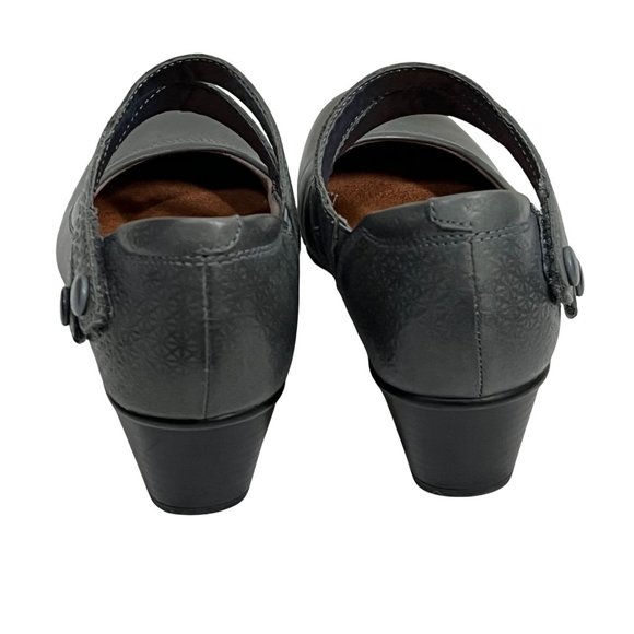 Cobb Hill Rockport Womens Shoes Size 6.5 Leather Kailyn Maryjane Comfort Heels - Picture 5 of 12